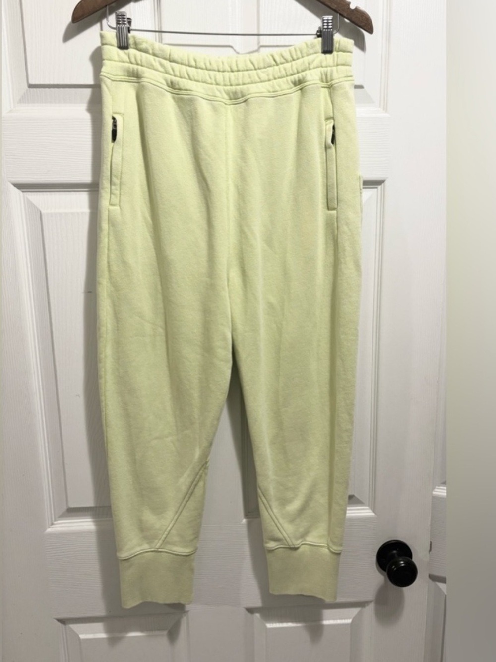 Free People Movement June Bug Joggers Neon Green Yellow Track Pants Size XS - Picture 2 of 13